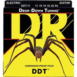 DR String Jeu de cordes guitare électrique X Drop-Down Tuning Extra Heavy DDT11 11-54