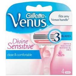 Gillette Venus Divine Sensitive Razer Blade 4-pack