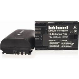 Hähnel Fototechnik HL-E6 Batteria ricaricabile fotocamera sostituisce la batteria originale (camera) LP-E6 7.2 V 1650 mAh