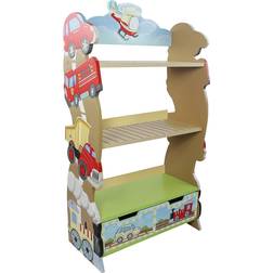 Teamson Fantasy Fields Transportation Bookcase