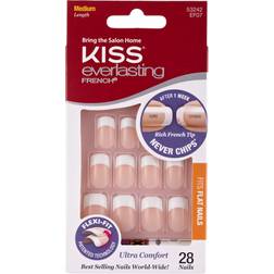 Kiss Everlasting French Nail Kit Endless 28-pack