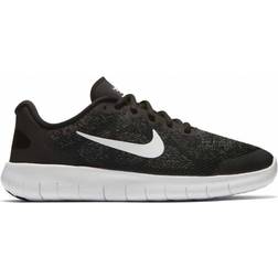 Nike Free RN 2017 GS - Black/Dark Grey/Anthracite/White