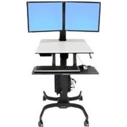 Ergotron WorkFit-C Dual Sit-stand Workstation