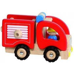 Goki Camion Pompiers en Bois