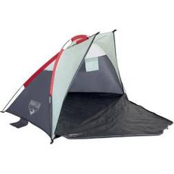 Bestway Tente de camping Abri de plage 2m Gris clair Taille Unique