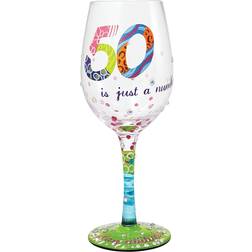 Lolita 50 Is Just a Number Red Wine Glass, White Wine Glass 44cl
