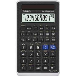 Casio FX-82Solar II, Tasku, Funktiolaskin, 1 linjat, Aurinko, Musta