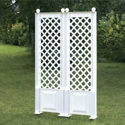 KHW Trellis With Spike Set of 2 43x140cm