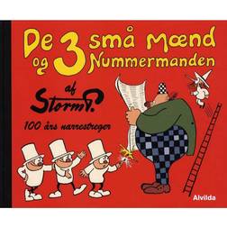 De 3 små mænd og Nummermanden: 100 års narrestreger (Indbundet, 2013)