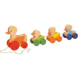 Goki Family Duck Pull Along Animal