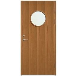 SnickarPer 106G Teak Ytterdörr Klarglas V (90x200cm)