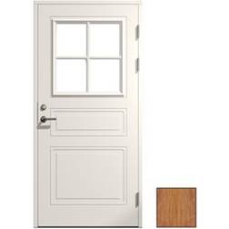 SnickarPer 273G Teak Ytterdörr Klarglas V (90x200cm)