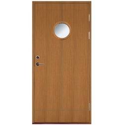 SnickarPer 9G Helsinki Teak Ytterdörr Klarglas V (90x210cm)