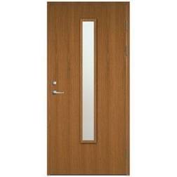 SnickarPer 502G Teak Ytterdörr Klarglas H (90x210cm)
