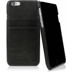 Caseual leather back iphone 6s, classic noir