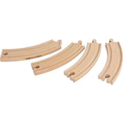 Eichhorn Large Curved Tracks 4pcs