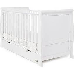 OBaby Stamford Sleigh Cot Bed 29.9x60.6"