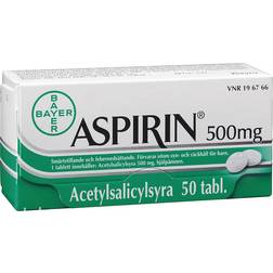 Aspirin 500mg 50 st Tablett