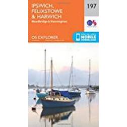 OS Explorer Map (197) Ipswich, Felixstowe and Harwich
