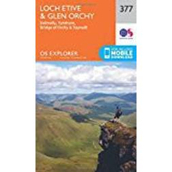 OS Explorer Map (377) Loch Etive and Glen Orchy (OS Explorer Paper Map) (OS Explorer Active Map)