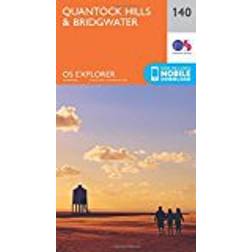 OS Explorer Map (140) Quantock Hills and Bridgwater