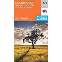OS Explorer Map (273) Lincolnshire Wolds South (OS Explorer Paper Map) (OS Explorer Active Map)