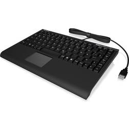 Keysonic ACK-540U+ Teclado USB Inglés de EE. UU. Negro