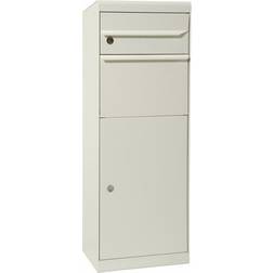 MEFA Maple Parcel Box 661 Ruko Lock - White