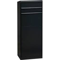 MEFA Maple Parcel Box 662 Ruko Lock - Black/Grey