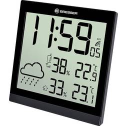 Bresser TemeoTrend JC LCD Weather Vægur 16.7cm