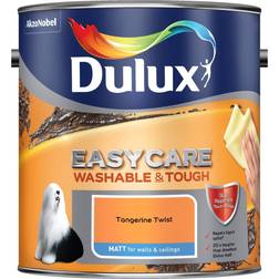 Dulux Easycare Washable & Tough Matt Ceiling Paint, Wall Paint Orange 2.5L