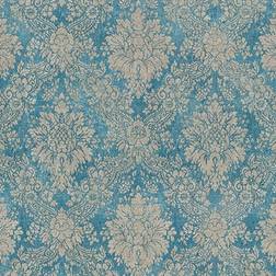 Living Walls Papier peint A.S. Création Secret Garden in Blau Braun Metallic 336075