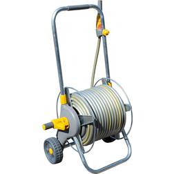 Hozelock Assembled Metal Cart with 30m Hose 2436 30m