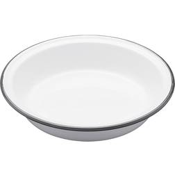 KitchenCraft Living Nostalgia Enamel Pie Dish 20 cm