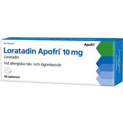 Loratadin Apofri 10mg 30 st Tablett