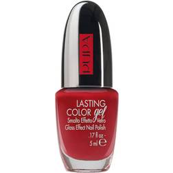 Pupa Nail Polish Lasting Color Gel Gloss Effect #032 Black Burgundy 5ml