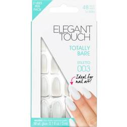 Elegant Touch Totally Bare Stiletto Nails #003 48 pz