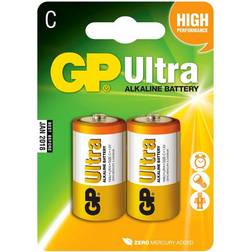 GP Batteries 15AU Lr 14 C Ultra 2-Pack