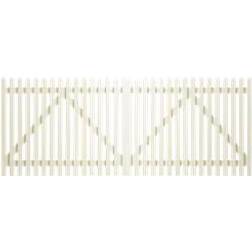 Plus Skagen Lux Doubbel Door Gate 300x120cm