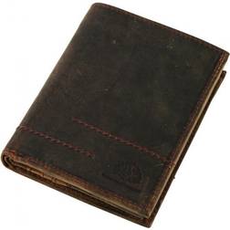 Greenburry Vintage Revival Portrait Leather Wallet - Dark Tobacco Brown