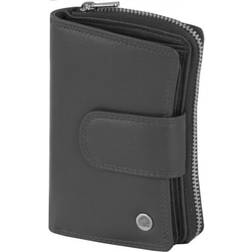 Greenburry Spongy Nappa Leather Wallet - Black