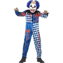 Smiffys Deluxe Sinister Clowndräkt 10-12 år