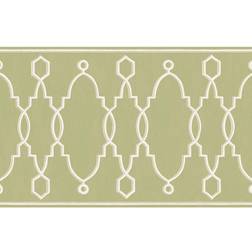 Cole & Son Bordüre Parterre von Leaf Green verde