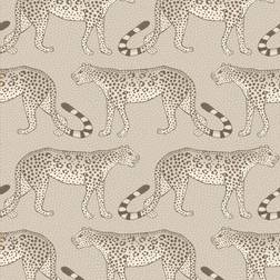 Cole & Son Leopard Walk Wallpaper Ardmore Collection Roll Stone Orange 109/2012