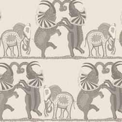 Cole & Son Safari Dance Wallpaper Ardmore Collection Beige 109/8037 Roll