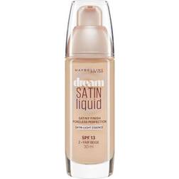 Maybelline Dream Satin Liquid Foundation #02 Fair Beige