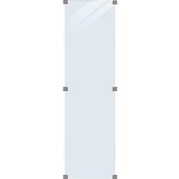 Plus Glashegn i Klart Glas 55.4x176cm