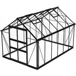 Skånska Byggvaror Odla 9.8m² with Base Aluminium Glas, Säkerhetsglas