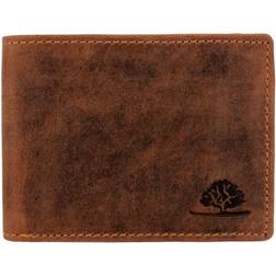 Greenburry Vintage Landscape Leather Wallet - Antique Brown