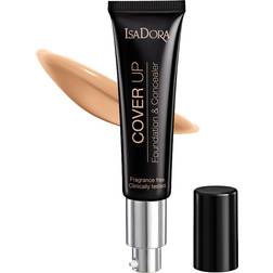 Isadora Cover Up Foundation & Concealer, 66 Almond Cover